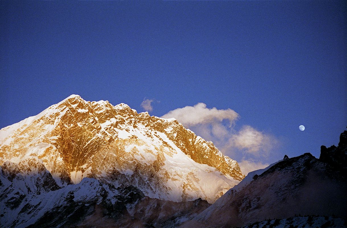 20 Nuptse Sunset From Lobuche